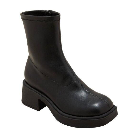 NWT Wild Fable Womens Christi Stretch Ankle Boots 90974023 Black 11M - Picture 1 of 9